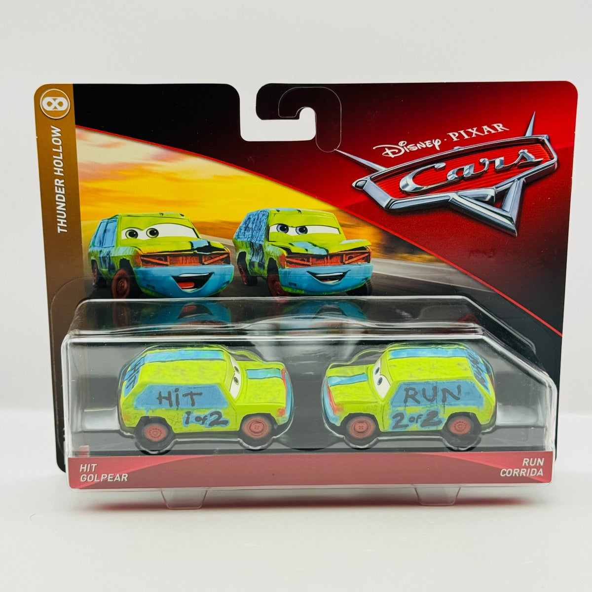 Disney Pixar Cars - HIT & RUN Thunder Hollow 2018 - 1:55 Diecast