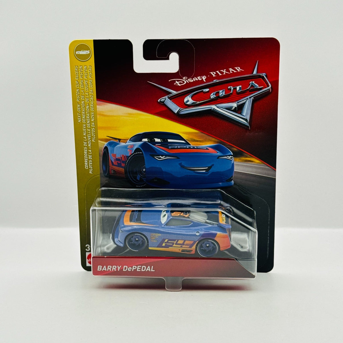 Disney Pixar Cars - BARRY DEPEDAL RPM Next Gen 2018 - 1:55 Diecast