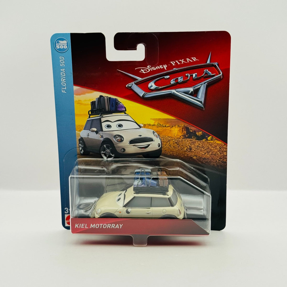Disney Pixar Cars - KIEL MOTORRAY [Mini Cooper] Florida 500 2018 - 1:55 Diecast