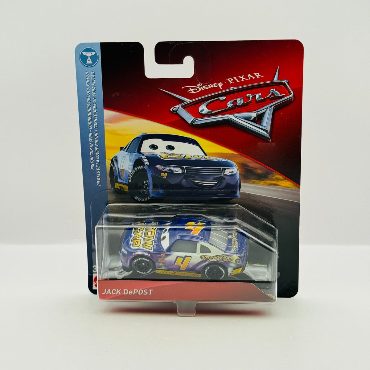 Disney Pixar Cars - JACK DEPOST TOW CAP Veteran Racer 2018 - 1:55 Diecast