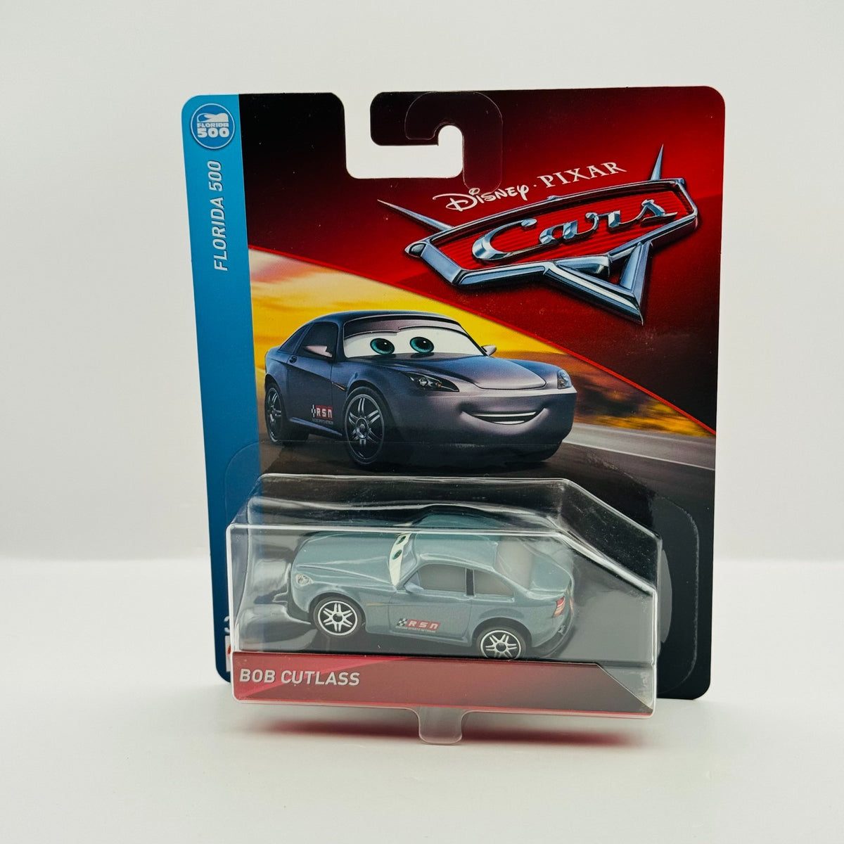 Disney Pixar Cars - CARS 3 RSN BOB CUTLASS Florida 500 2018 - 1:55 Diecast