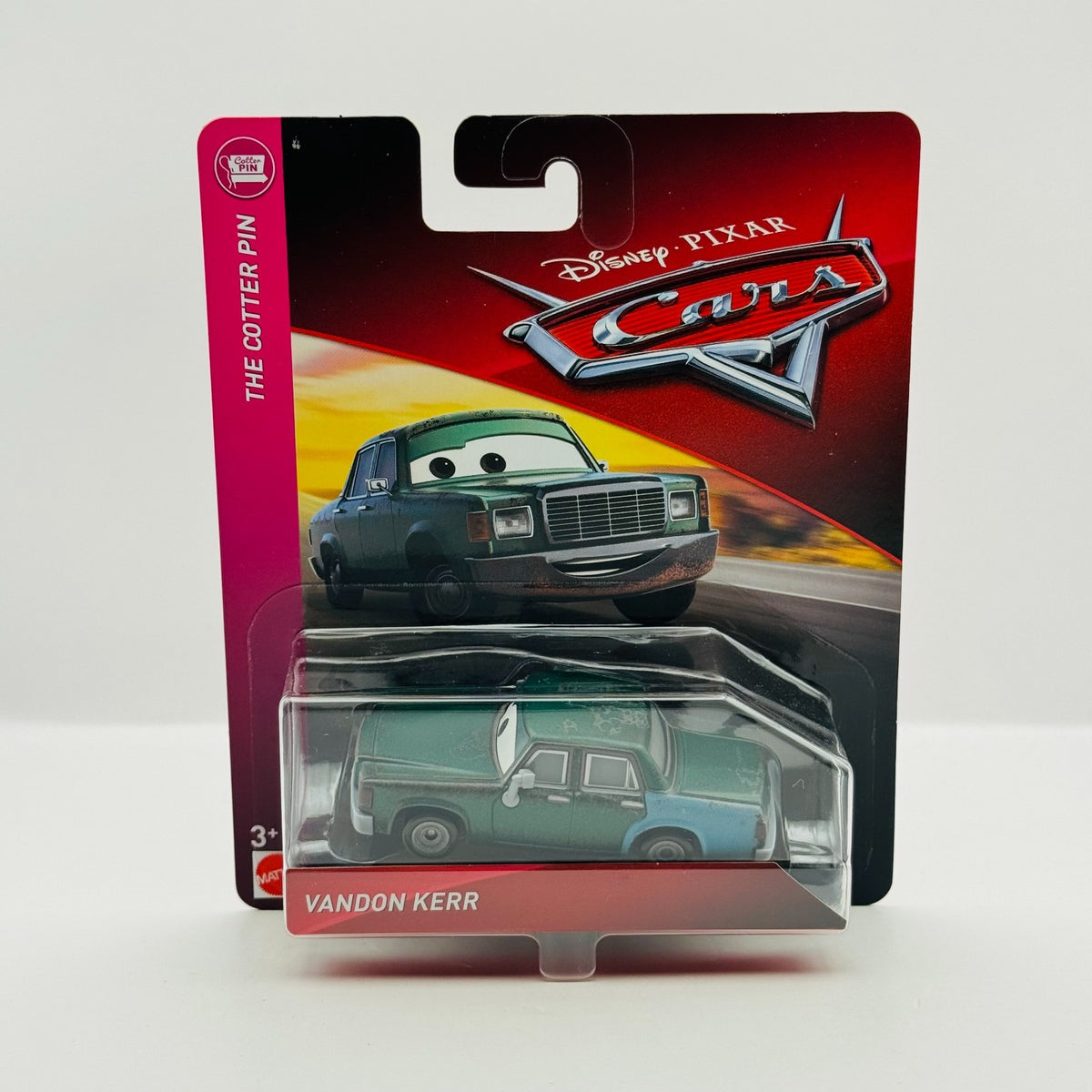 Disney Pixar Cars - VANDON KERR Cotter Pin 2018 - 1:55 Diecast