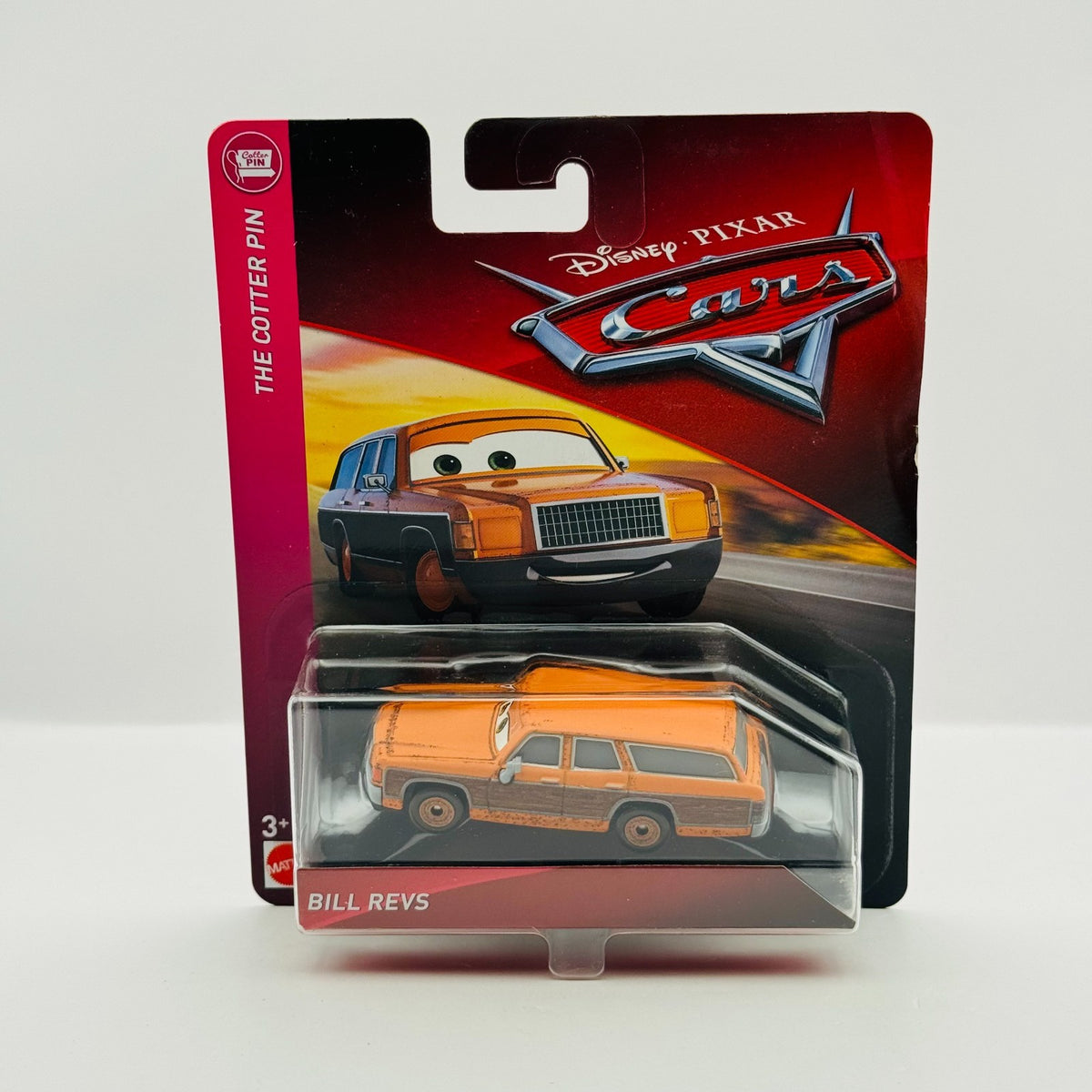 Disney Pixar Cars - BILL REVS Cotter Pin 2018 - 1:55 Diecast
