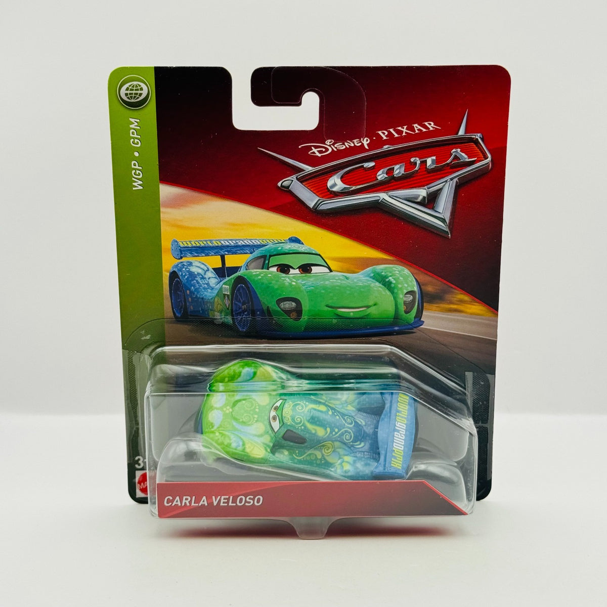 Disney Pixar Cars - CARLA VELOSO WGP 2018 - 1:55 Diecast