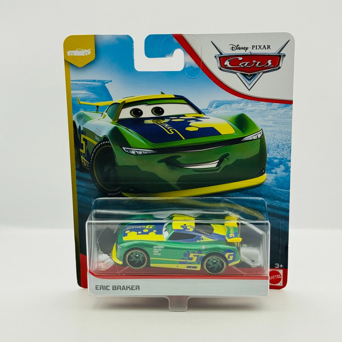 Disney Pixar Cars - ERIC BRAKER SYNERG Blue Desert 2020 - 1:55 Diecast