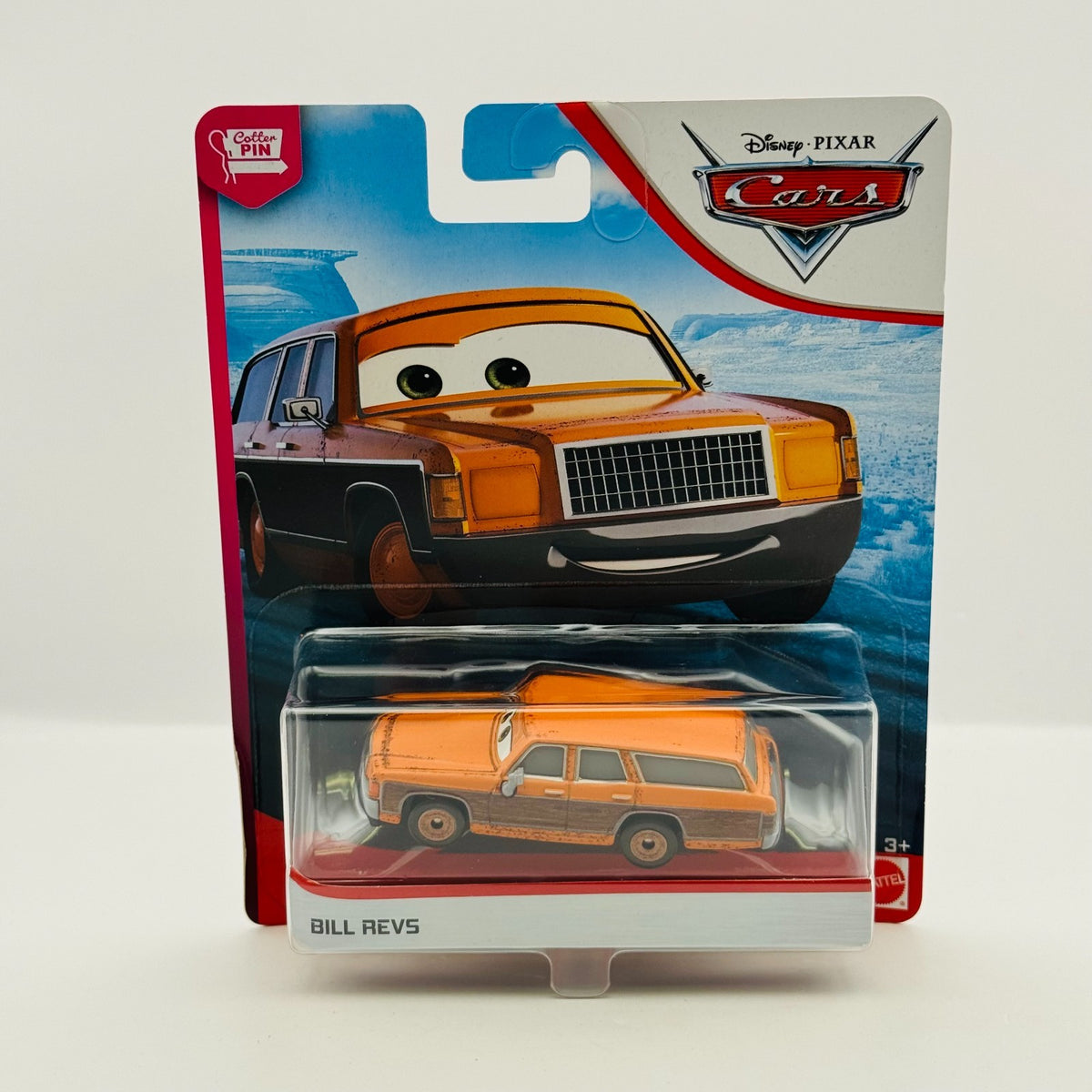 Disney Pixar Cars - BILL REVS Cotter Pin Blue Desert 2020 - 1:55 Diecast