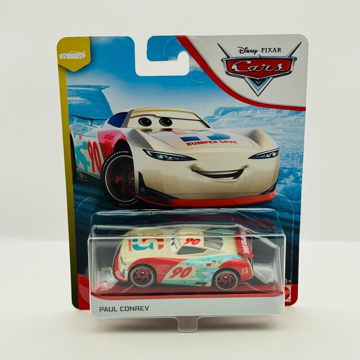 Disney Pixar Cars - PAUL CONREV BUMPER SAVE Next Blue Desert 2020 - 1:55 Diecast