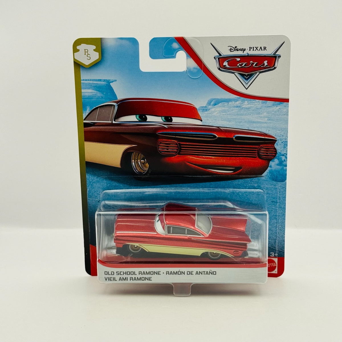 Disney Pixar Cars - CRUISIN' OLD SCHOOL RAMONE Blue Desert 2020 - 1:55 Diecast