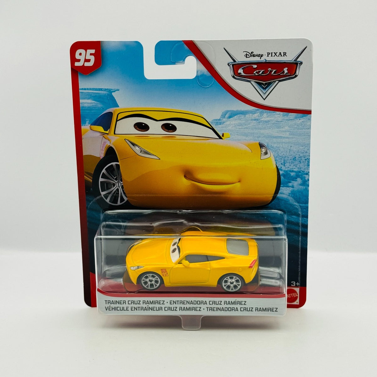 Disney Pixar Cars - TRAINER CRUZ RAMIREZ HEADSET Blue Desert 2020 - 1:55 Diecast