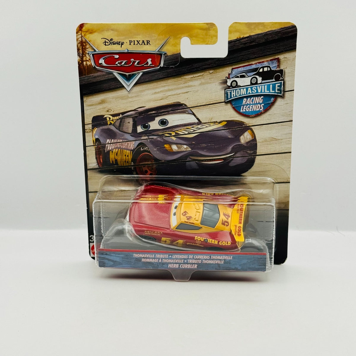 Disney Pixar Cars - THOMASVILLE TRIBUTE HERB CURBLER - 1:55 Diecast