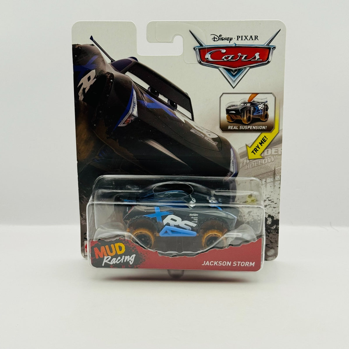 Disney Pixar Cars - XRS MUD RACING JACKSON STORM - 1:55 Diecast