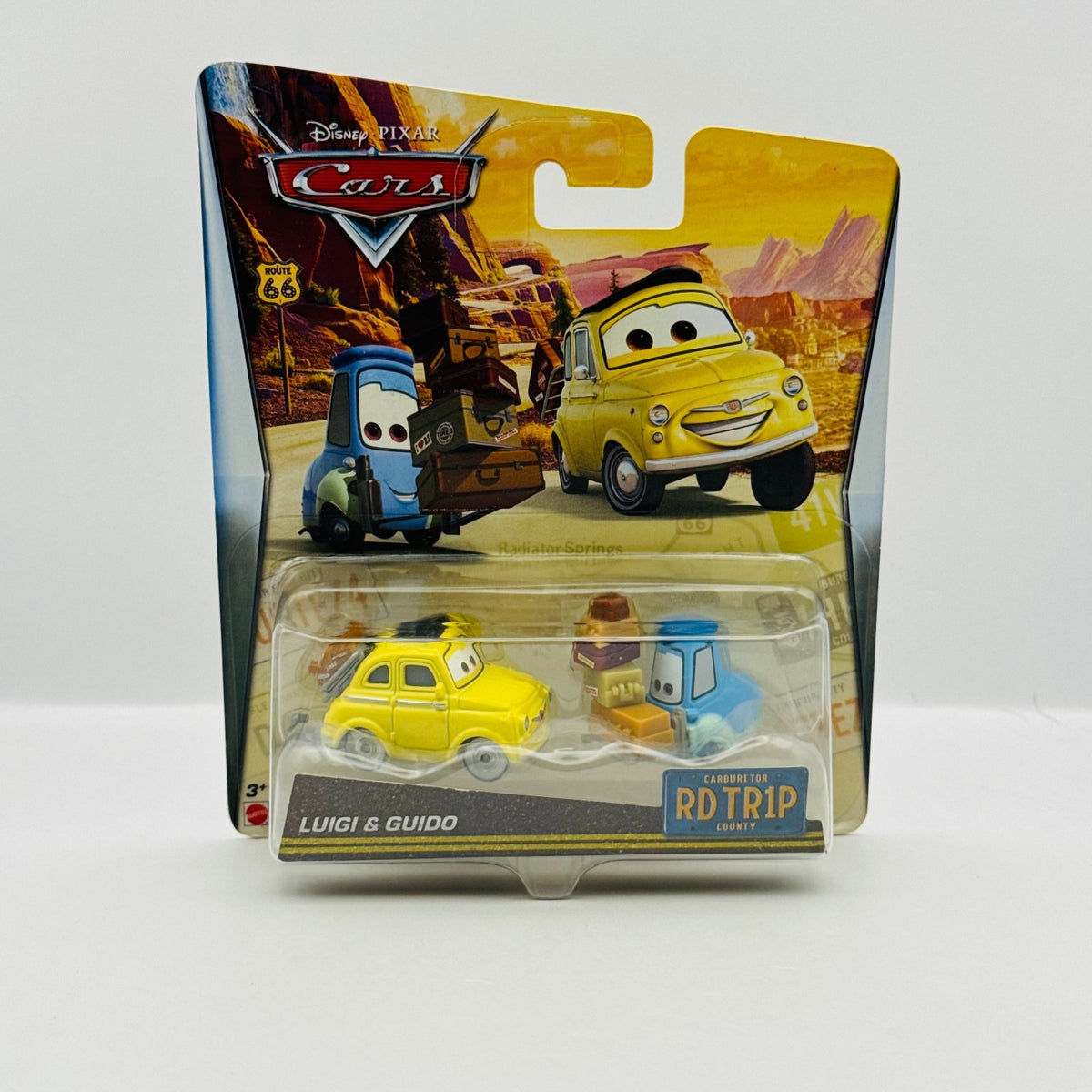 Disney Pixar Cars - ROAD TRIP LUIGI & GUIDO RD TR1P - 1:55 Diecast *SUPER RARE*