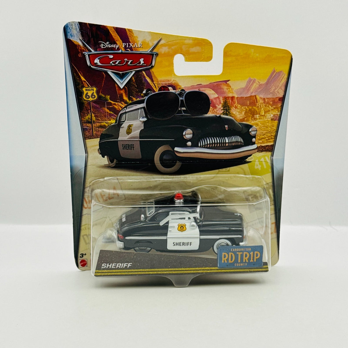 Disney Pixar Cars - ROAD TRIP SHERIFF RD TR1P - 1:55 Diecast *SUPER RARE*