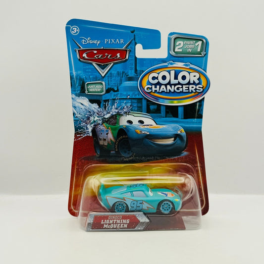 Disney Pixar Cars - COLOR CHANGERS DINOCO MCQUEEN GREEN/BLUE 2010 - 1:55 Scale