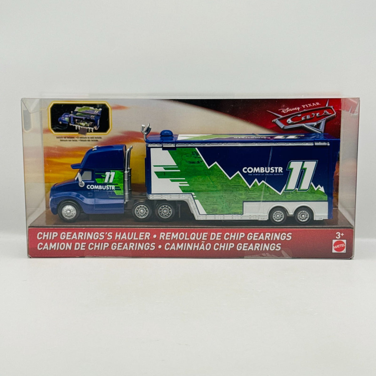 Disney Pixar Cars - COMBUSTR CHIP GEARINGS' HAULER Collection 2018- 1:55 Diecast
