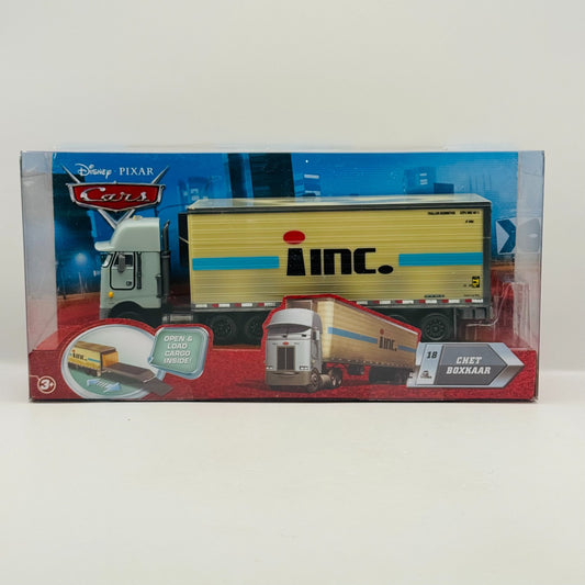 Disney Pixar Cars - CHET BOXXKARR BOXKAAR INC HAULER Truck 2010 - 1:55 Diecast