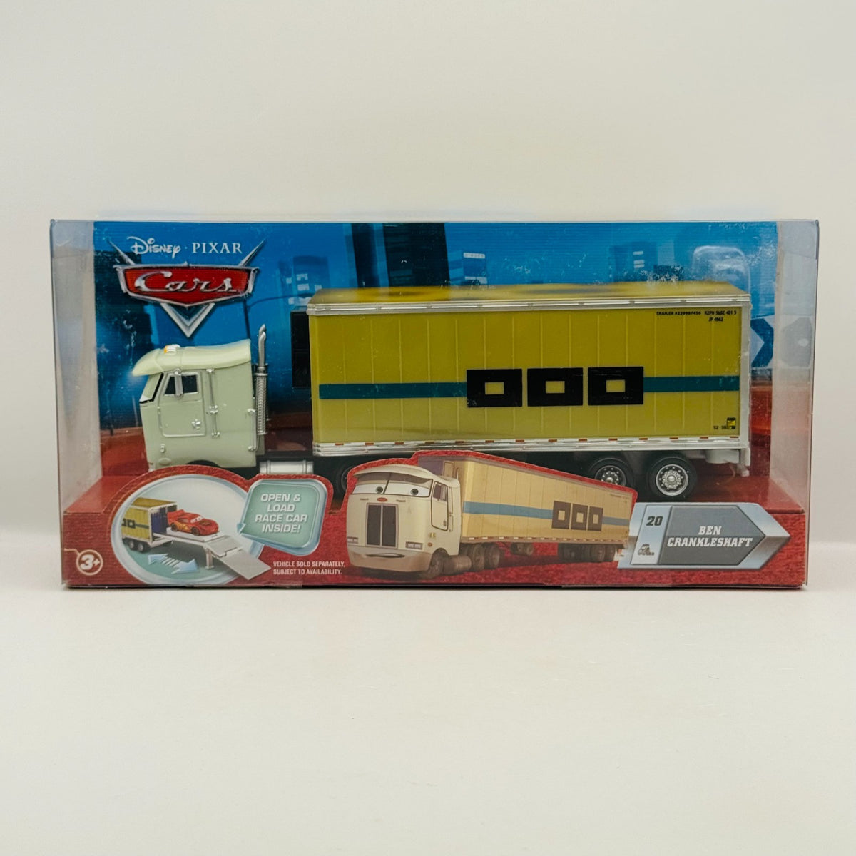 Disney Pixar Cars - BEN CRANKLESHAFT HAULER Collection Truck 2010 - 1:55 Diecast