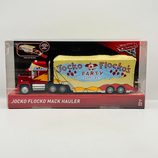Disney Pixar Cars - JOCKO FLOCKO MACK HAULER Truck & Trailer 2017 - 1:55 Diecast
