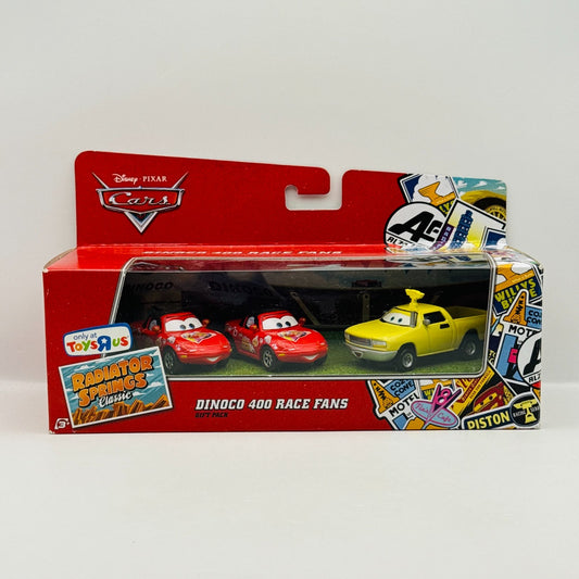 Disney Pixar Cars - DINOCO 400 RACE FANS 3-PK RED MIA & TIA & JAY W 1:55 Diecast