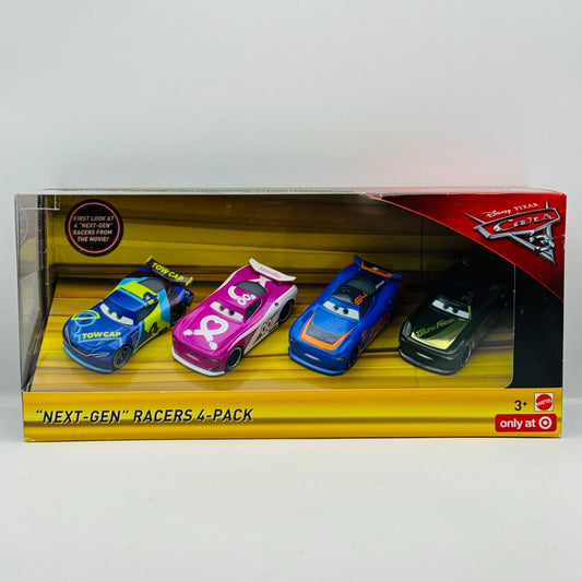 Disney Pixar Cars - NEXT-GEN RACERS 4-PK STEVE SLICK LAPAGE 2017 - 1:55 Diecast