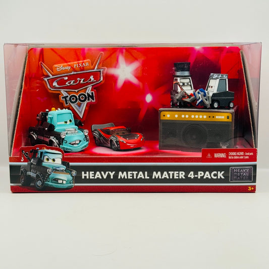 Disney Pixar Cars Toon - HEAVY METAL MATER 4-PK Heavy Metal Mater - 1:55 Diecast