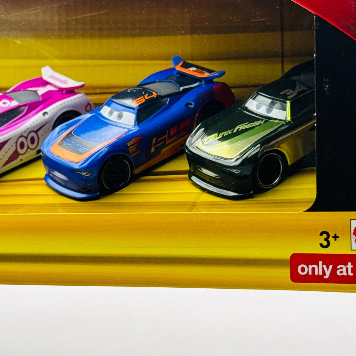 Disney Pixar Cars - NEXT-GEN RACERS 4-PK STEVE SLICK LAPAGE 2017 - 1:55 Diecast