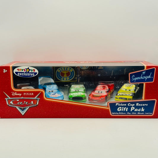 Disney Pixar Cars - PISTON CUP RACERS GIFT PACK 5-PK Supercharged - 1:55 Diecast