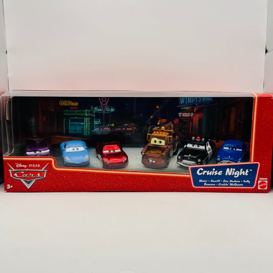 Disney Pixar Cars - CRUISE NIGHT 6-PK RAMONE DOC Supercharged 2007- 1:55 Diecast