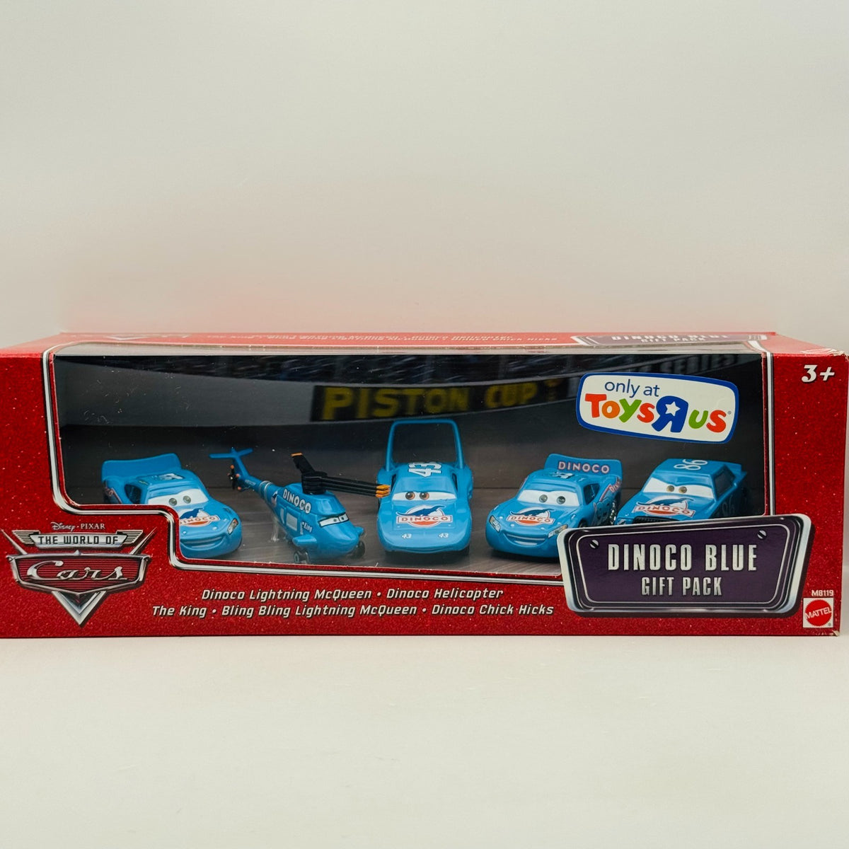 Disney Pixar Cars - DINOCO BLUE 5-PK HELICOPTER CHICK BLING 2008 - 1:55 Diecast