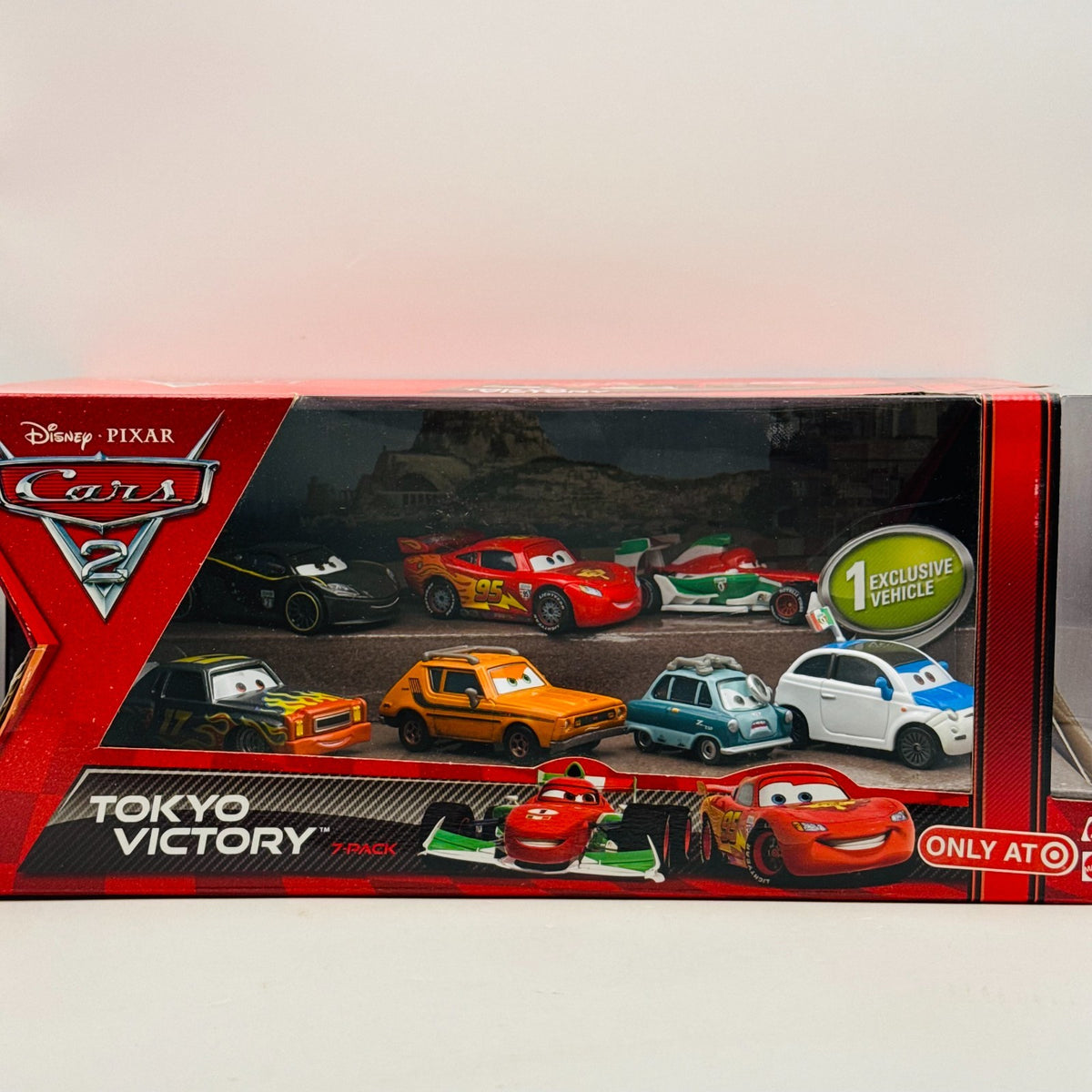 Disney Pixar Cars - TOKYO VICTORY 7-PK GREM PROFESSOR Z FRANK 2011- 1:55 Diecast