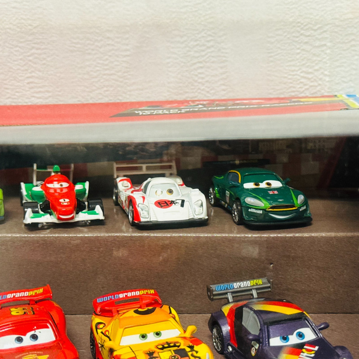 Disney Pixar Cars - WORLD GRAND PRIX RACERS 10-PK Cars 2 2012 - 1:55 Diecast