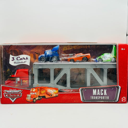 Disney Pixar Cars MACK TRANSPORTER HAULER TUNERS DJ SNOT ROD WINGO- 1:55 Diecast