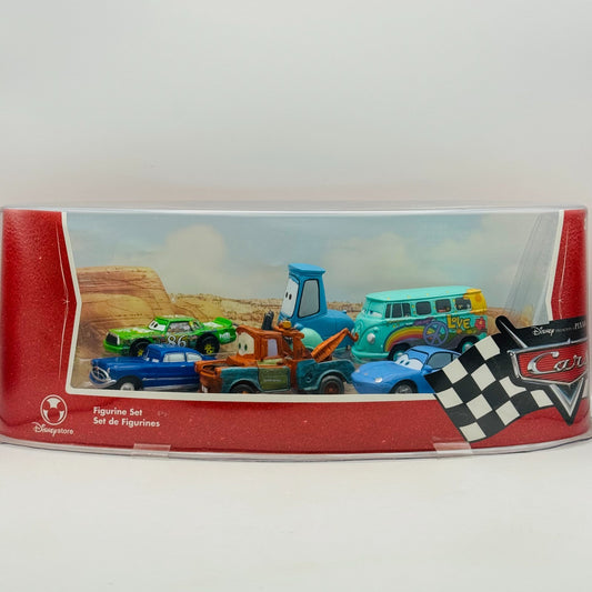 Disney Pixar Cars - RADIATOR SPRINGS FIGURINE SET Disney Store 2006 - 1:55 Scale