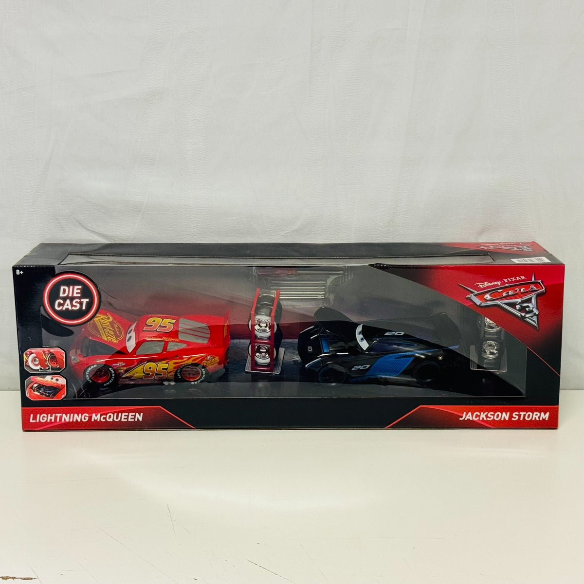 Disney Pixar Cars - JADA CARS 3 MCQUEEN & JACKSON STORM 2-PACK - 1:24 Diecast