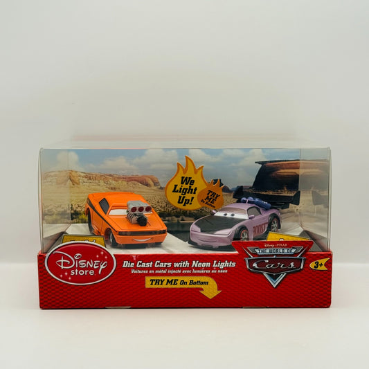 Disney Pixar Cars - SNOT ROD BOOST NEON LIGHTS UP Disney Store - 1:55 Diecast