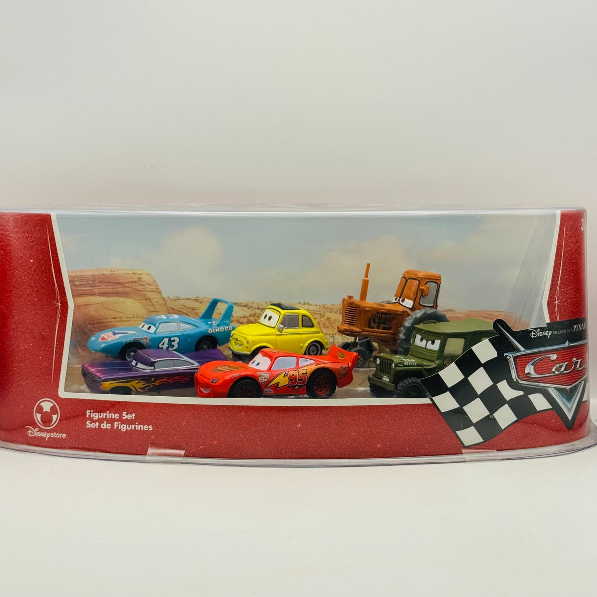 Disney Pixar Cars - RADIATOR SPRINGS FIGURINE SET Disney Store 2006 - 1:55 Scale