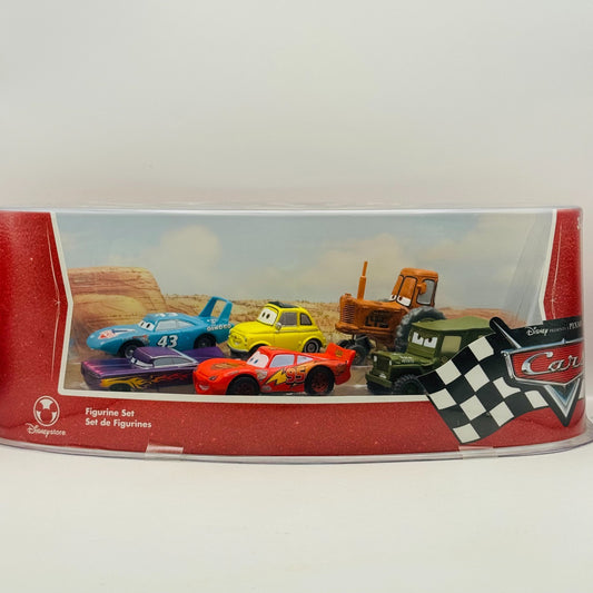Disney Pixar Cars - RADIATOR SPRINGS FIGURINE SET Disney Store 2006 - 1:55 Scale