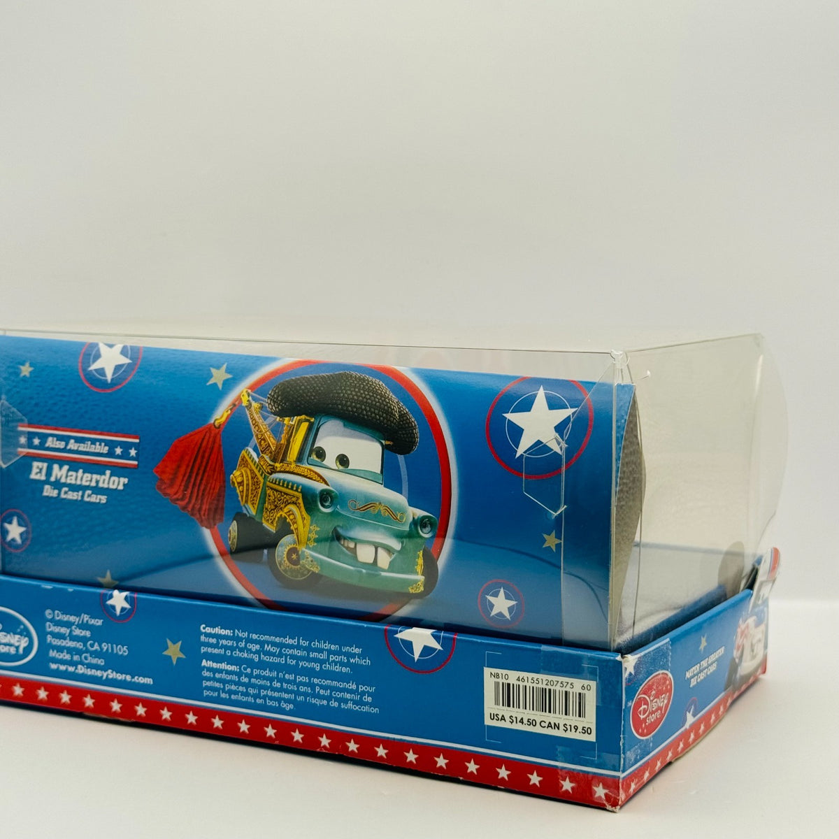 Disney Pixar Cars MATER THE GREATER DAREDEVIL MCQUEEN Disney Store 1:43 Diecast