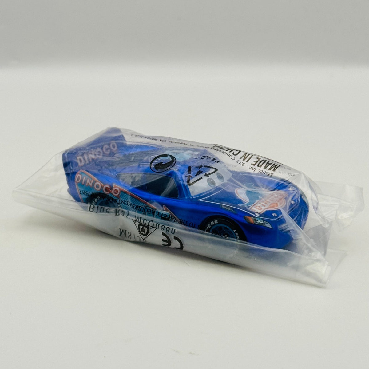 Disney Pixar Cars RANSBURG BLU-RAY LIGHTNING MCQUEEN PROMO BLUE RAY 1:55 Diecast
