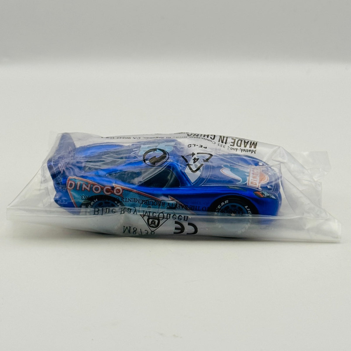 Disney Pixar Cars RANSBURG BLU-RAY LIGHTNING MCQUEEN PROMO BLUE RAY 1:55 Diecast