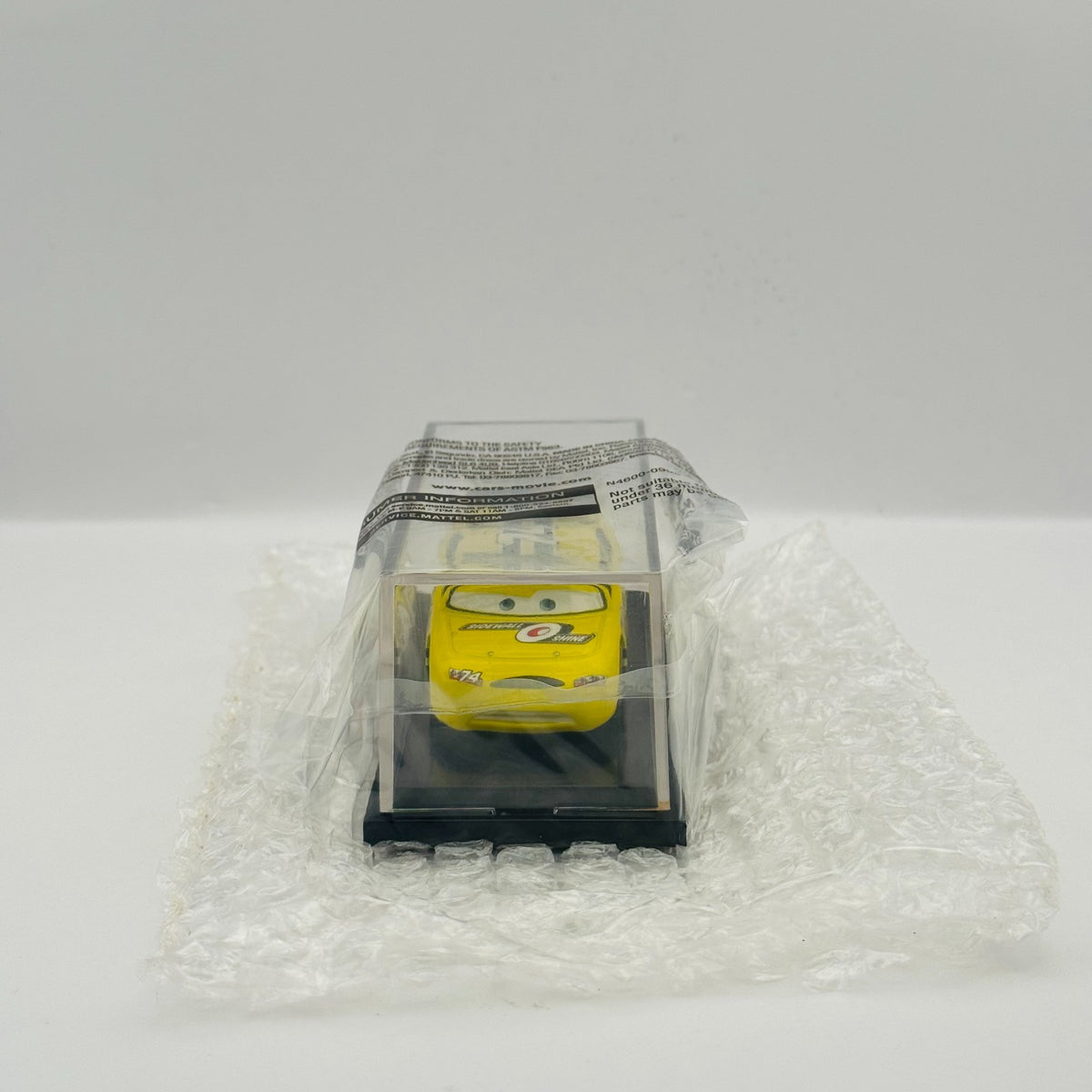 Disney Pixar Cars - SIDEWALL SHINE MAIL IN PROMO DISPLAY CASE 2008- 1:55 Diecast