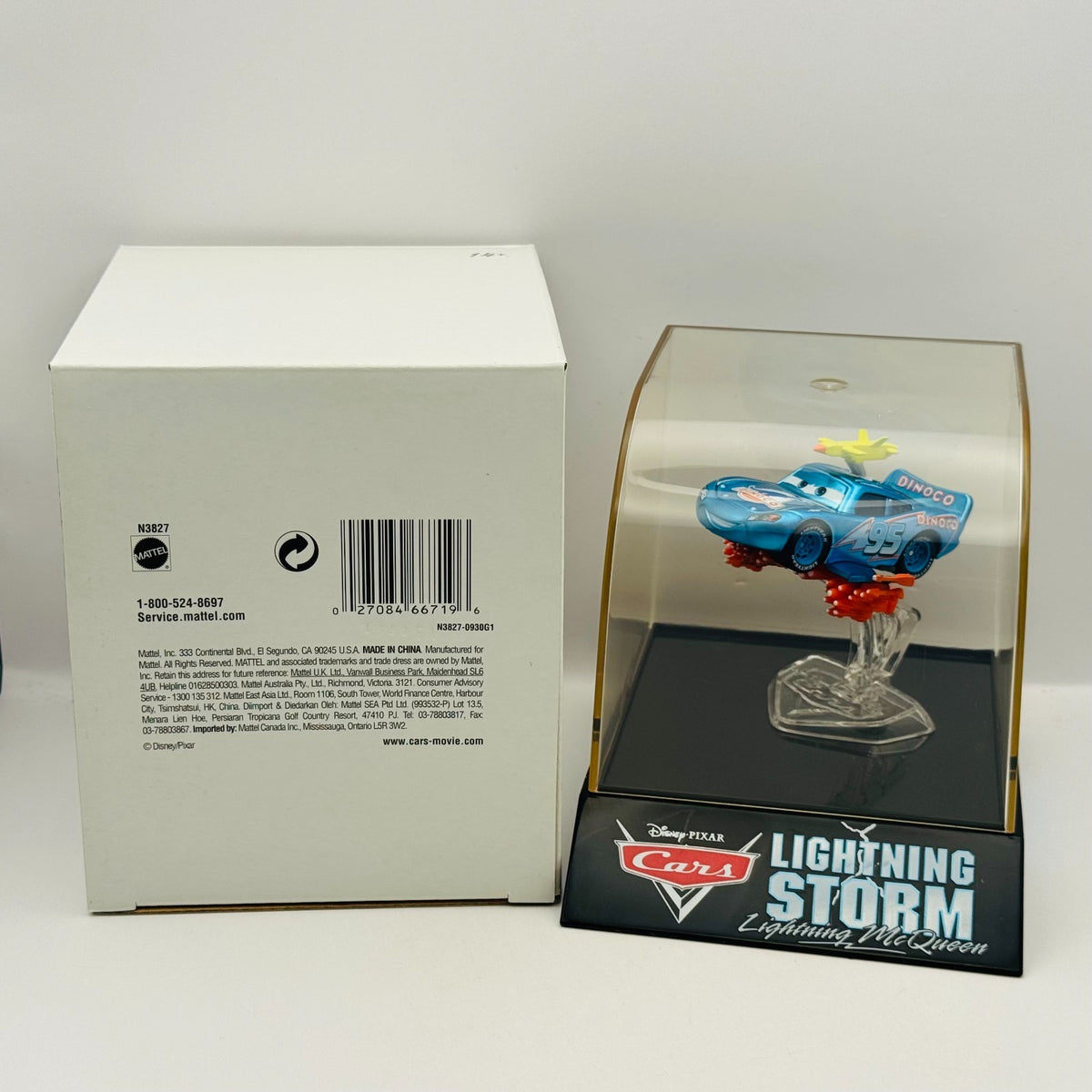 Disney Pixar Cars - SDCC LIGHTNING STORM MCQUEEN COMIC CON 2008 - 1:55 Diecast