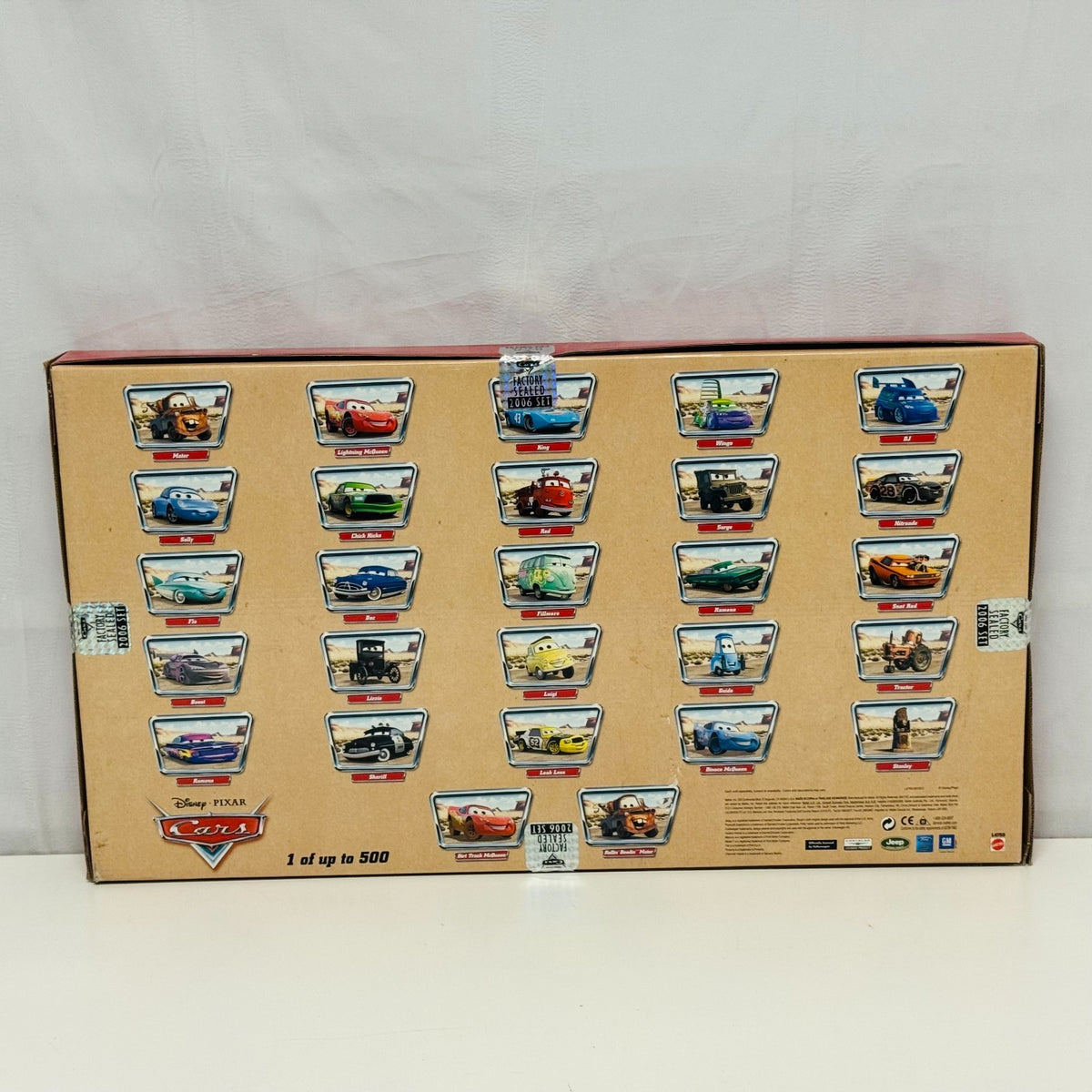 Disney Pixar Cars - 2006 FACTORY SEALED SET Desert Series 1/500 - 1:55 Diecast