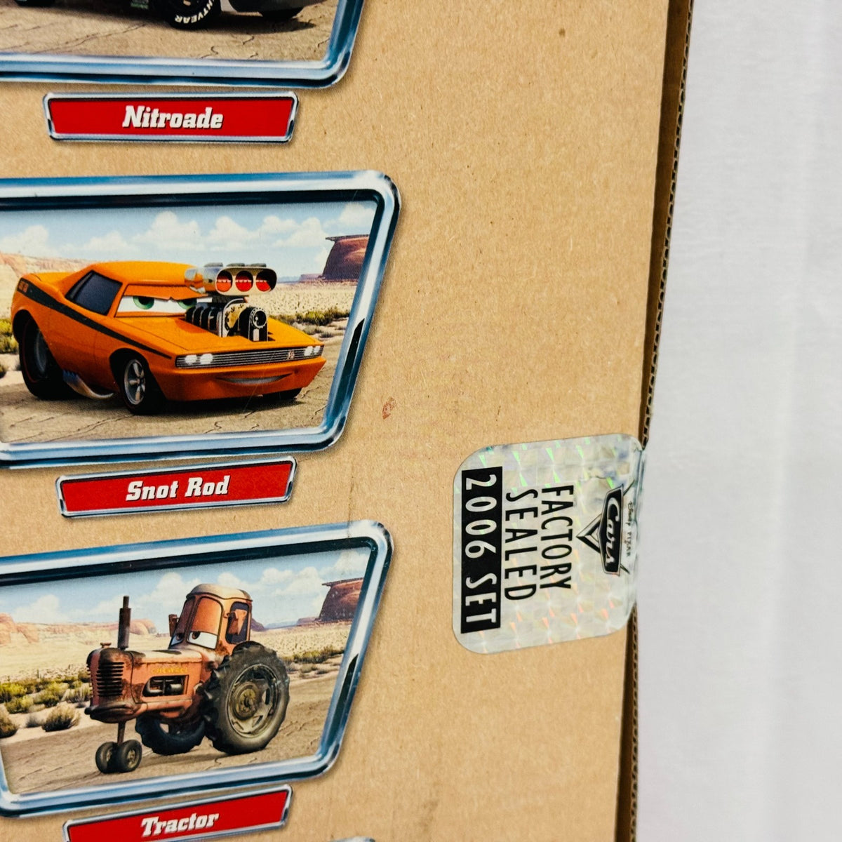 Disney Pixar Cars - 2006 FACTORY SEALED SET Desert Series 1/500 - 1:55 Diecast
