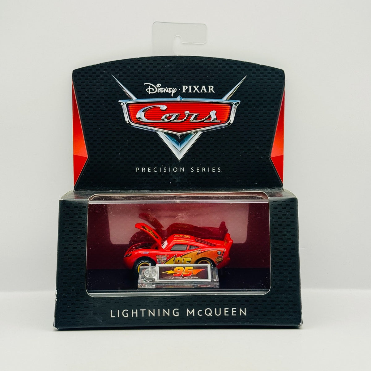 Disney Pixar Cars - PRECISION SERIES LIGHTNING MCQUEEN OPENING HOOD 1:55 Diecast