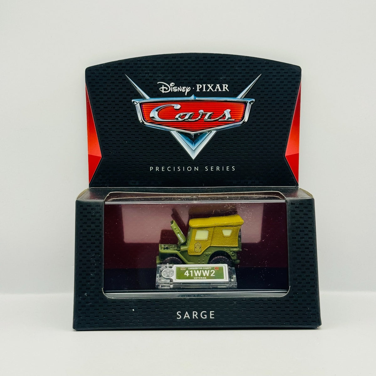 Disney Pixar Cars - PRECISION SERIES SARGE OPENING HOOD - 1:55 Diecast