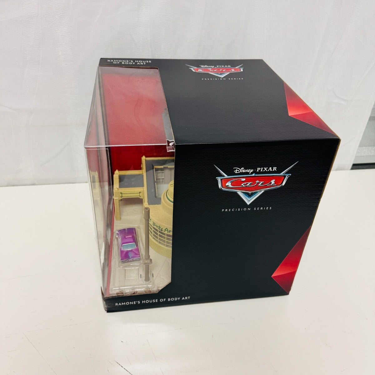 Disney Pixar Cars PRECISION SERIES RAMONE'S HOUSE OF BODY ART SHOP -1:55 Diecast