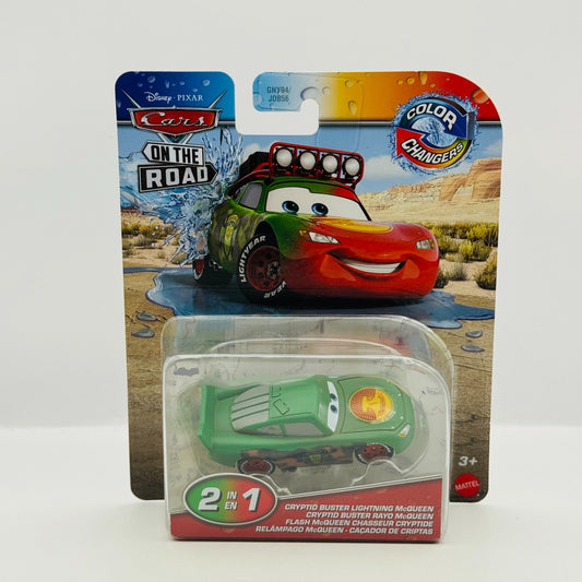 Disney Pixar Cars - COLOR CHANGERS CRYPTID BUSTER LIGHTNING MCQUEEN - 1:55 Scale