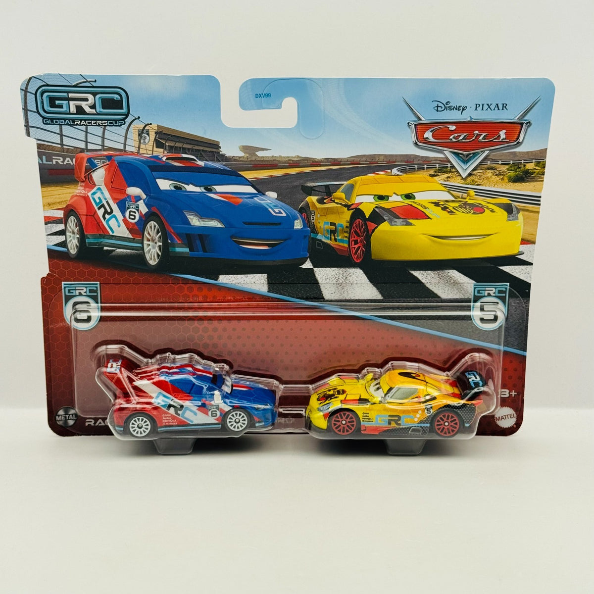 Disney Pixar Cars - GRC RAOUL CAROULE & GRC MIGUEL CAMINO WGP - 1:55 Diecast