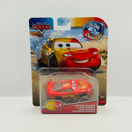 Disney Pixar Cars - COLOR CHANGERS CARS 3 LIGHTNING MCQUEEN - 1:55 Scale